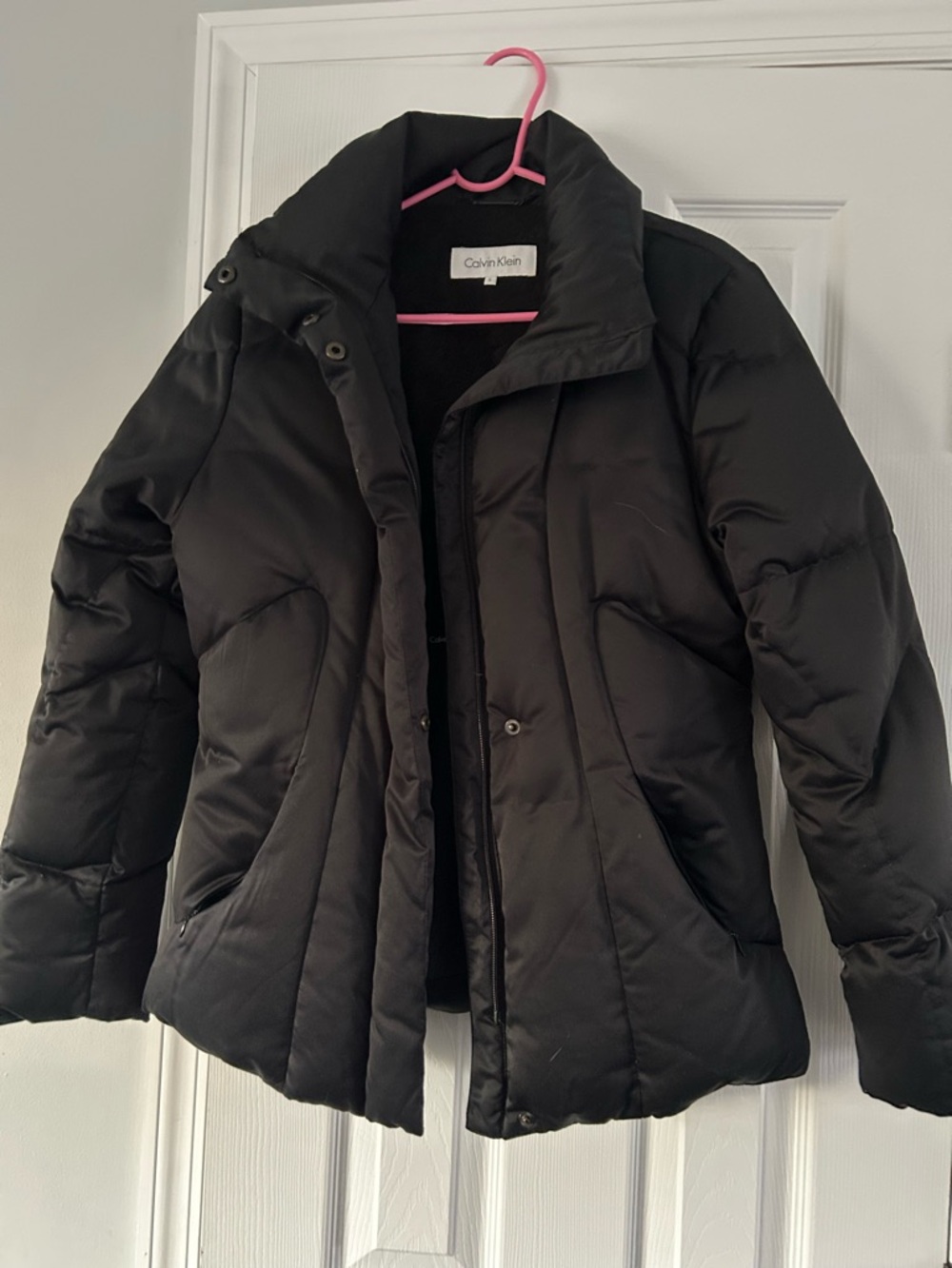 Calvin Klein Black Quilted Puffer Jacket